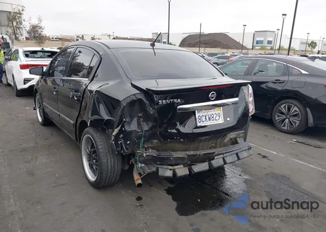 2012 Nissan Sentra 2.0 S z USA, uszkodzony, nr VIN 3N1AB6AP9CL762217